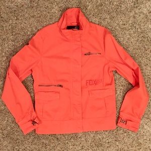 FOX RIDING WOMENS CARGO ZIP UP JACKET NWOT